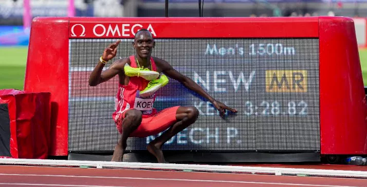 Phanuel Kipkogsei at a previous race/ HANDOUT