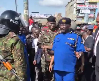 Kanja tours Nairobi, Kiambu during Saba Saba protests