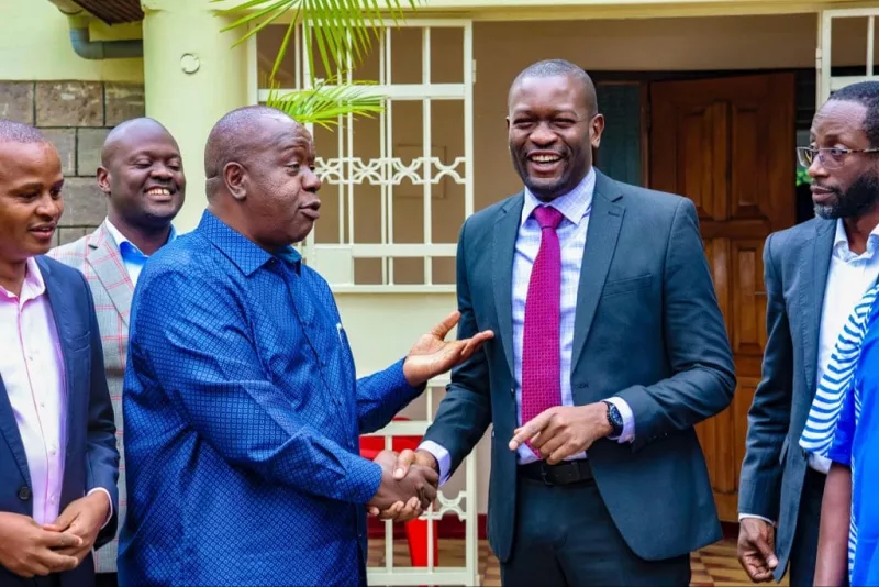 [PHOTOS] Matiang'i meets Sifuna as talks gather pace