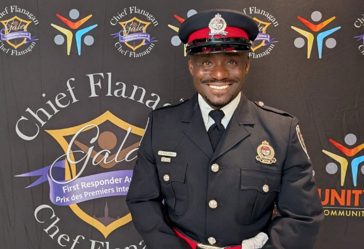 Kenyans in Canada celebrate cop honoured in Ottawa for exemplary service