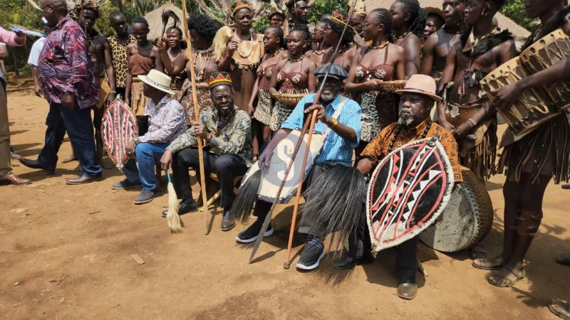 [PHOTOS] Nyong'o, elders prepare for Piny Luo festival