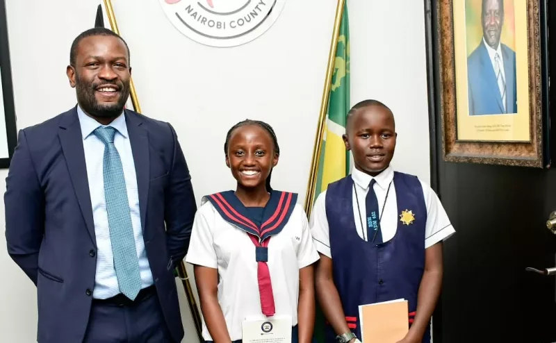 Senator Edwin Sifuna Welcomes Embu's Tenri School Student Council to Senate