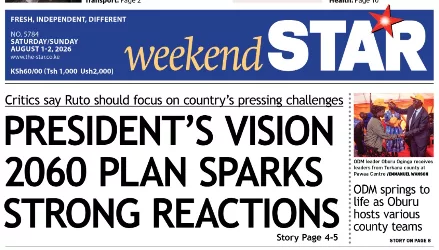 Brief: Ruto's vision 2060 plan sparks strong reactions