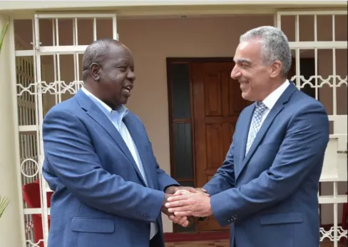 Matiang'i hosts Israeli ambassador to Kenya Behar