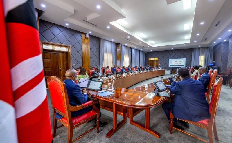 [PHOTOS] Kindiki chairs Cabinet committee meeting on AI preparedness