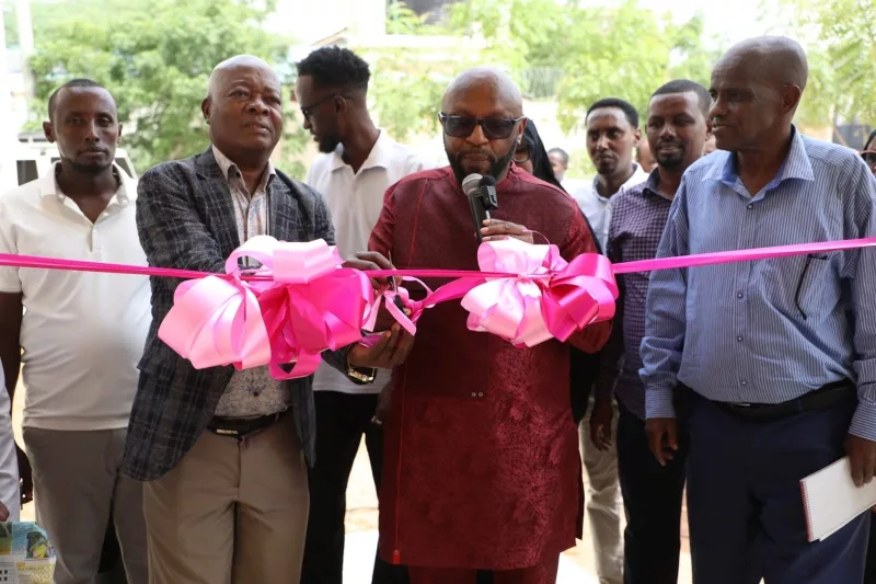KNLS hands over renovated Mandera community library