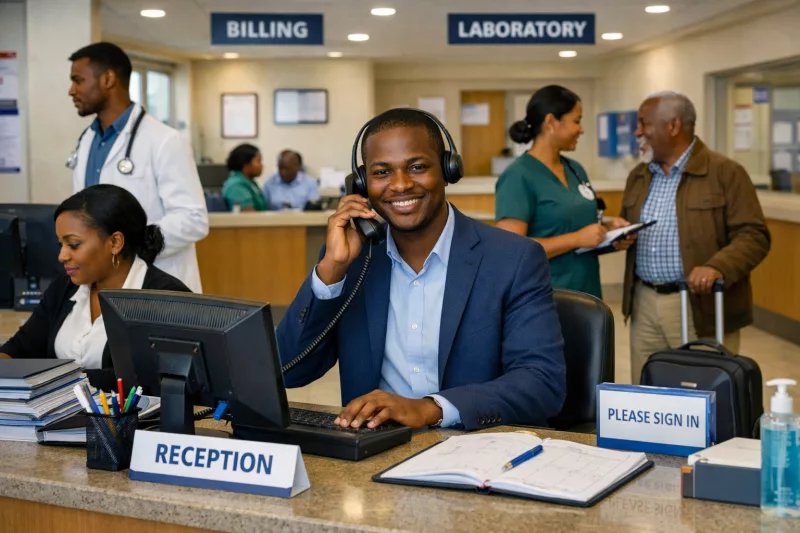 Lessons from first week on front desk of hospital