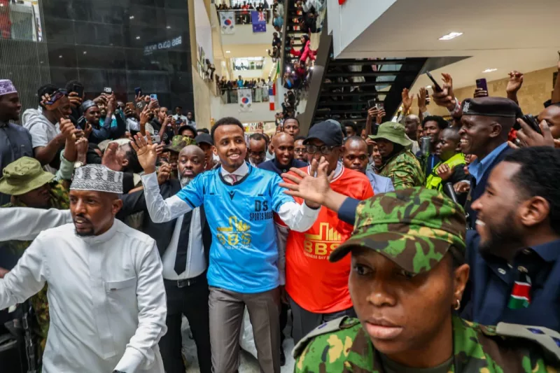 Somali FIFA referee Omar Artan honoured in Nairobi