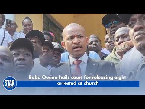 Babu Owino hails court for releasing eight  arrested at church