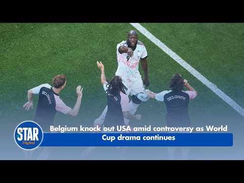 Belgium knock out USA amid contraversy as World Cup drama continues
