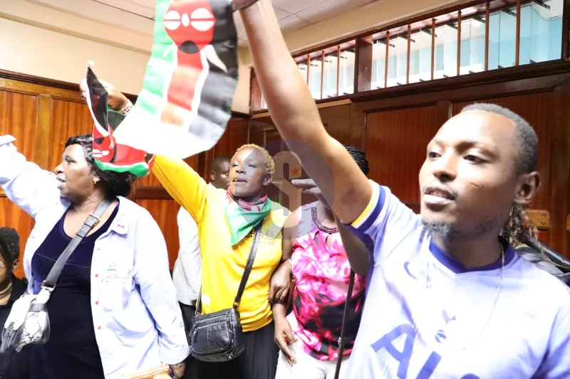 Drama as activists interrupt court over missing persons