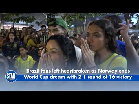 Brazil Fans Left Heartbroken as Norway Ends World Cup Dream with 2-1 Round of 16 Victory