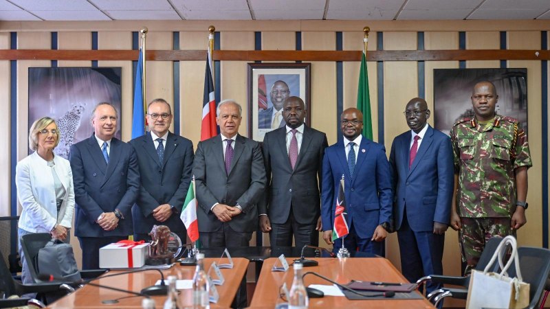 Kenya, Italy deepen crime-fighting partnership