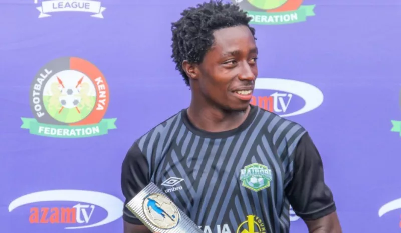Nairobi United's Kevin Wangaya/HANDOUT