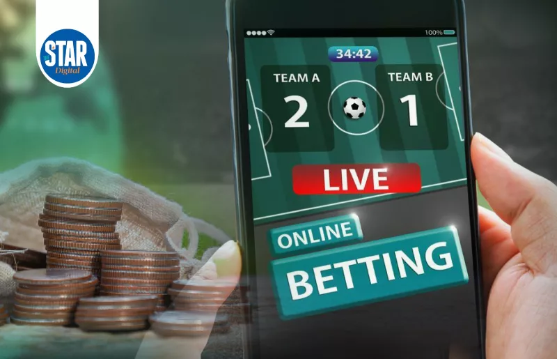 How much people spend on betting monthly
