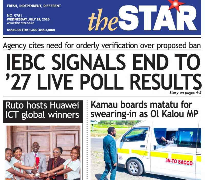 IEBC signals end to ‘27 live poll results