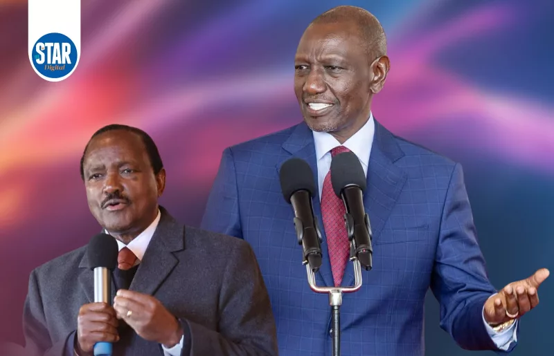 Popularity of Presidential Aspirants, as per Infotrak survey