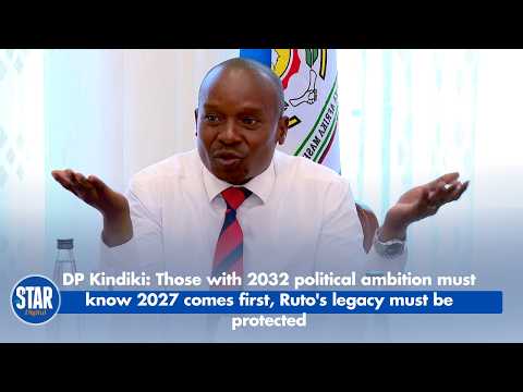 DP Kindiki: 2032 aspirants must know 2027 comes first, Ruto's legacy must be protected