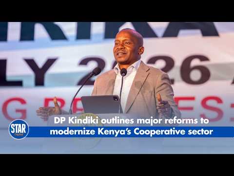 DP Kindiki outlines major reforms to modernize Kenya’s Cooperative sector