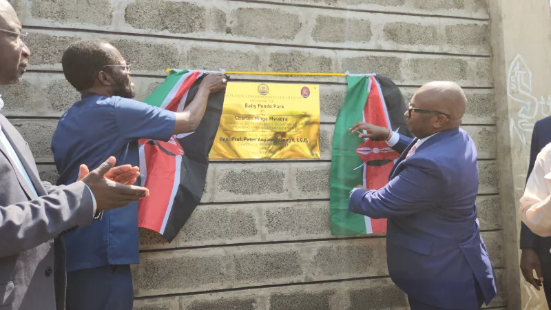 Baby Pendo’s legacy honoured with new botanical park