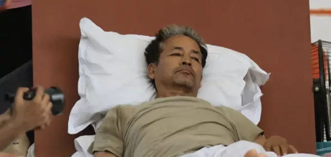 Indian activist on hunger strike for 20 days forcibly taken to hospital