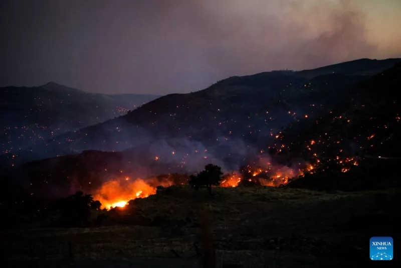 Thousands evacuated in Crete as Europe battles wildfires