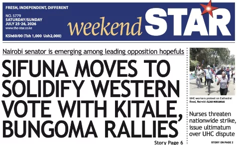 Brief: Sifuna moves to solidify Western vote