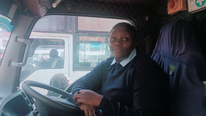 From conductor to the driver's seat: Njeri's 11-year matatu journey