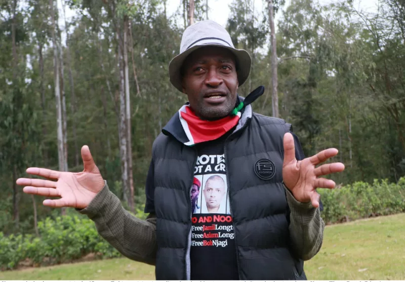 Julius Kamau: Arrested over 50 times but never misses demos