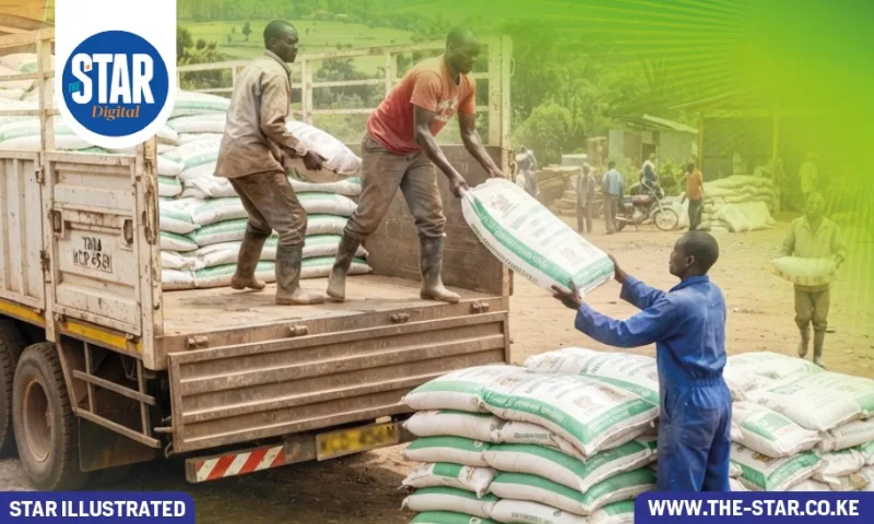 Kenya's fertiliser imports ['000 tonnes]