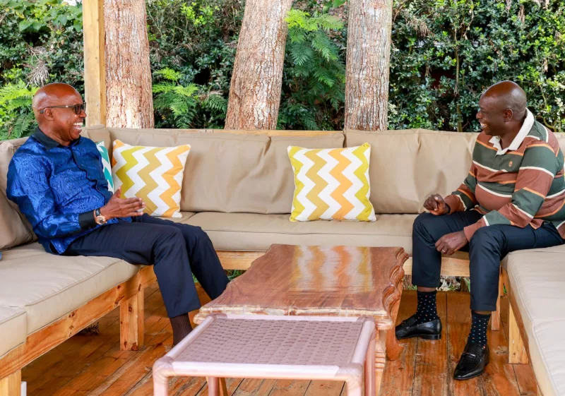 PHOTOS: Gachagua meets Wanjigi