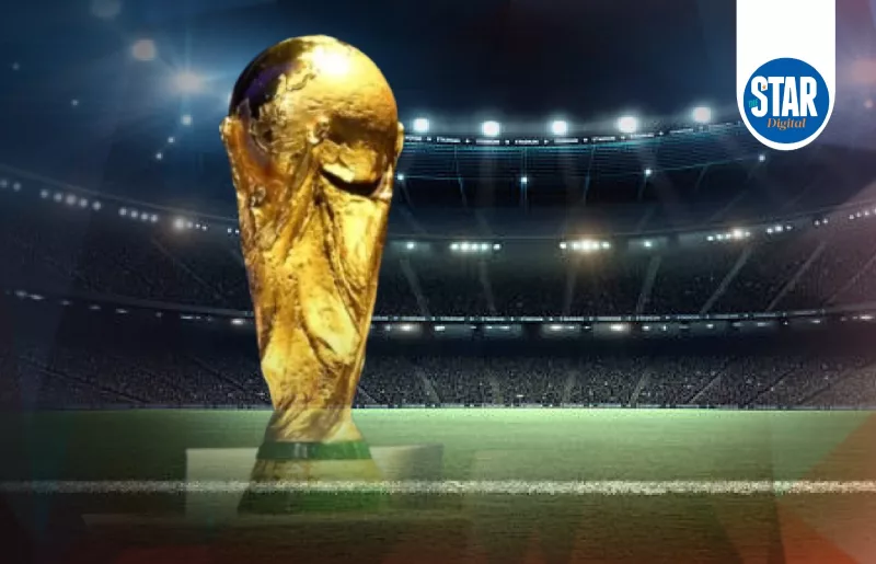 Number of matches played at every Men's World Cup