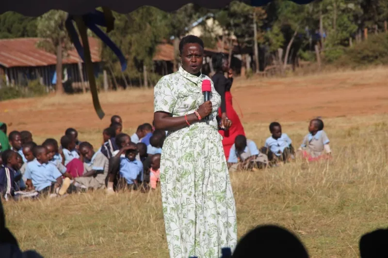(Central page story 2) Don't accept to be hired to cause chaos in political meetings, MP urges Laikipia youth