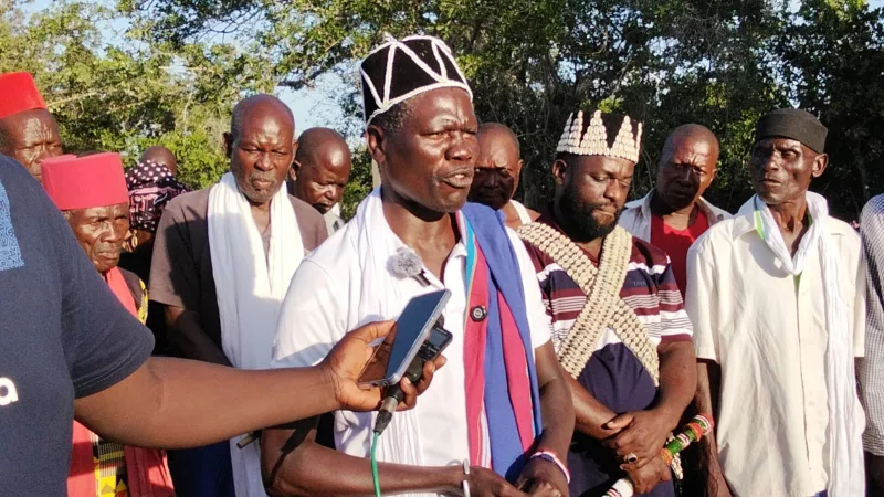 Kaya elders reject Mwakwere as Mijikenda spokesperson