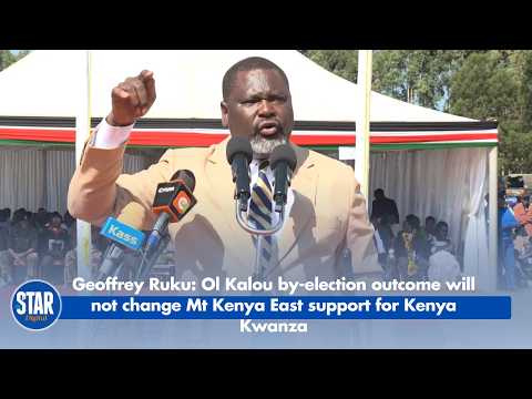 Geoffrey Ruku: Ol Kalou by-election outcome will not change Mt Kenya East support for Kenya Kwanza