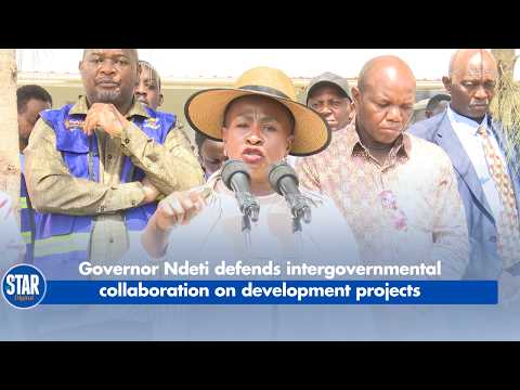 Governor Ndeti defends intergovernmental collaboration on development projects