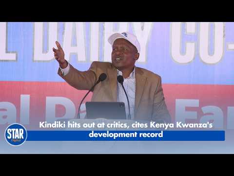 Kindiki hits out at critics, cites Kenya Kwanza's development record