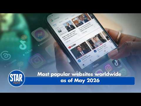 Most popular websites worldwide as of May 2026