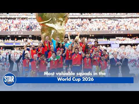 Most valuable squads in the World Cup 2026