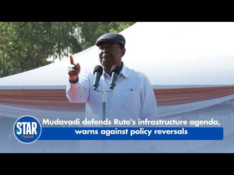 Mudavadi defends Ruto's infrastructure agenda, warns against policy reversals