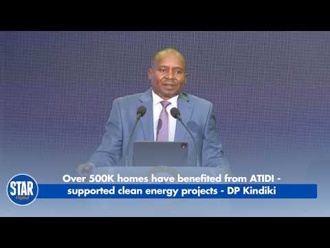 Over 500K homes have benefited from ATIDI - supported clean energy projects - DP Kindiki