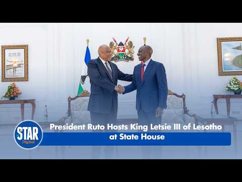 President Ruto Hosts King Letsie III of Lesotho at State House