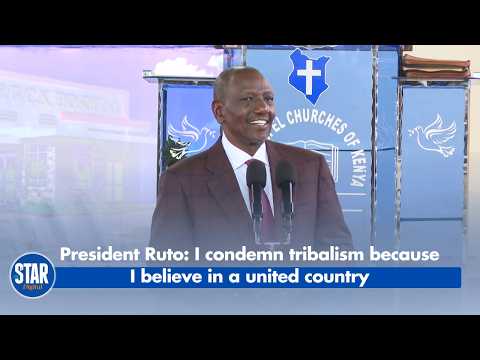 President Ruto: I condemn tribalism because I believe in a united country