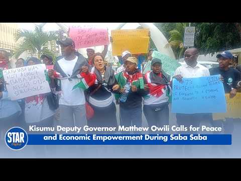 Protesters march through Mombasa streets as Kenya marks Saba Saba