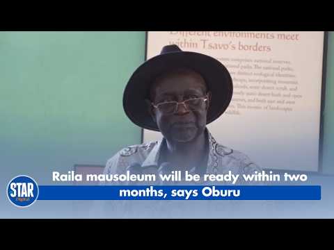 Raila mausoleum will be ready within two months, says Oburu