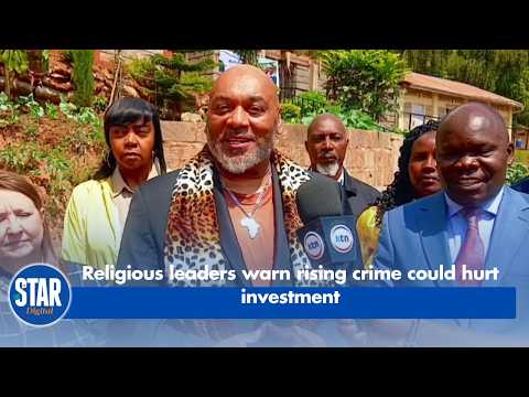 Religious leaders warn rising crime could hurt investment
