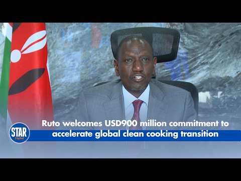 Ruto welcomes USD900 million commitment to accelerate global clean cooking transition