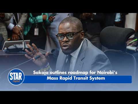 Sakaja outlines roadmap for Nairobi’s Mass Rapid Transit System
