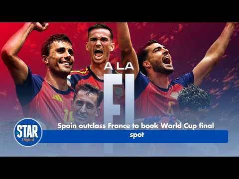 Spain outclass France to book World Cup final spot