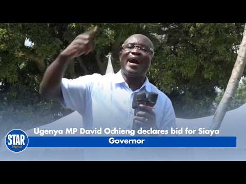 Ugenya MP David Ochieng declares bid for Siaya Governor